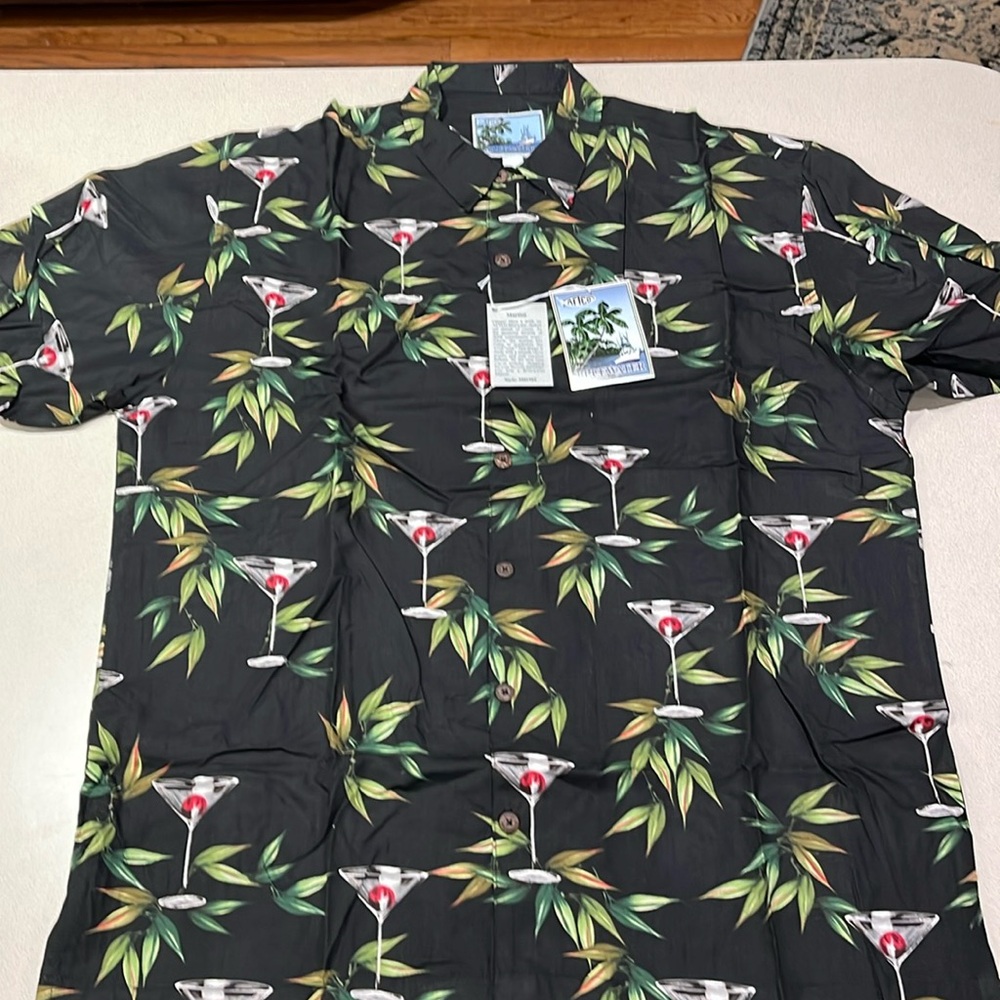 Men’s Bluewater Martini Casual Shirt XL NWT